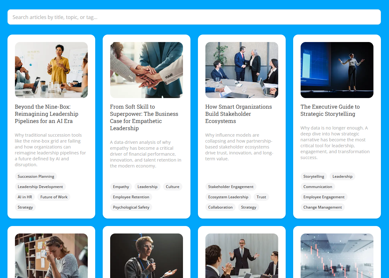 Articles Library feature illustration